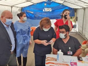 Yerköy’de Randevusuz Aşı Noktası Kuruldu