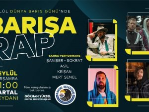 Kartal Belediyesi’nden Dünya Barış Günü’ne özel “Barışa Rap” konseri
