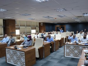 Tekkeköy Belediye meclis toplantısı