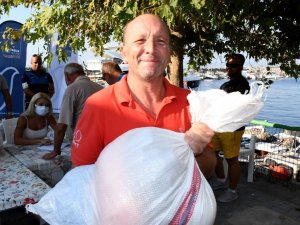 Güzelçamlı’nın balıkçıları av sezonuna umutlu başladı