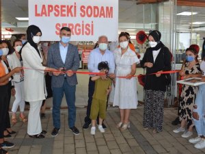 Lapseki’de SODAM sergisi açıldı