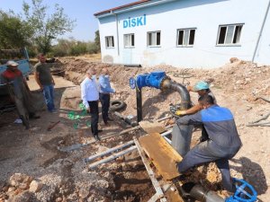 Ergani Hoşan Terfi İstasyonunda daha verimli su üretmesi için çalışma