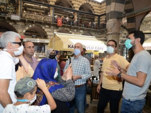 Konya’dan gelen görme engelliler Diyarbakır’ı hissetti