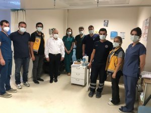 Samsun Valisi’nden Ayancık’ta sağlıkçılar ve vatandaşlara moral