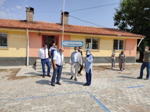 Altıntaş’ta depremden etkilenen köylere ziyaret