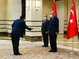 Cumhurbaşkanı Erdoğan, Bolivya Büyükelçisini kabul etti