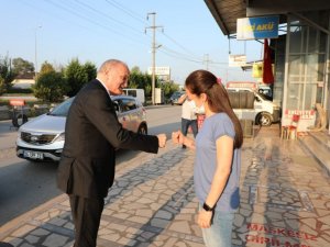 Başkan Özlü’den vefa ziyaretleri