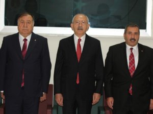 CHP Lideri Kılıçdaroğlu, Nevşehir’de iş adamları ile buluştu