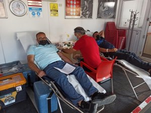 Şuhut’ta kan bağışı kampanyasına yoğun ilgi