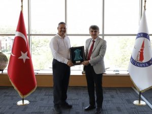 Afrika-Asya Üniversiteler Birliği Genel Müdürü Elsayed’ten Rektör Uysal’a ziyaret