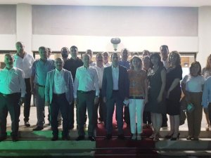 Germencik Kaymakamı Işık için veda yemeği düzenlendi