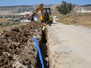 Elmadağ’a 110 kilometrelik içme suyu hattı döşeniyor