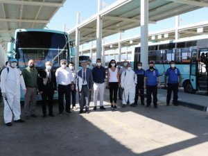 Manisa’da okullar açılmadan önce dezenfeksiyon çalışması