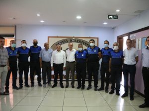 Başkan Cabbar, Zabıta Haftasında personeliyle bir araya geldi