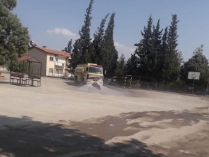 Mut Belediyesi’nde okullarda temizlik mesaisi