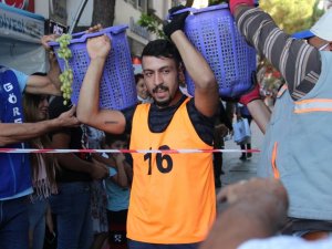 ’Alaşehir Kelter çekme’ yarışmasında renkli görüntüler