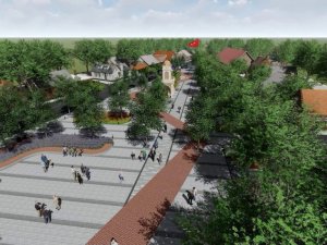 Helvacı Tarihi Kent Meydanı’nda sona yaklaşılıyor