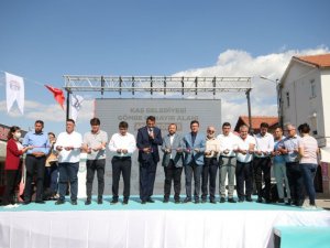 Kaş’ta, Gömbe Panayır Alanı törenle açıldı