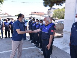 Başkan Altay Zabıta Teşkilatı’nın Kuruluş Yıl Dönümünü kutladı