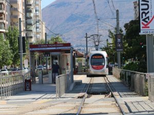 Talas T2 raylı sistem hattı yeniden hizmete başladı