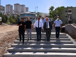 MASKİ Genel Müdürü Mehmet Mert, Kernek’te incelemelerde bulundu