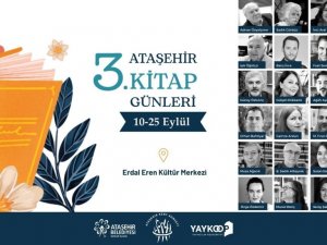 Ataşehir 3. Kitap Günleri başlıyor