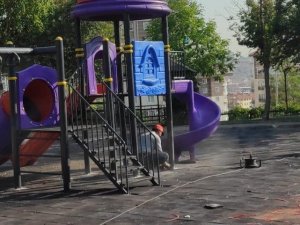 Pursaklar’da parklar yenileniyor