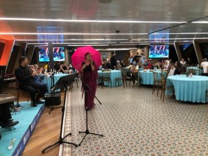 Pandeminin kahramanlarına, Üsküdar Valide Sultan Gemisinde anlamlı jest