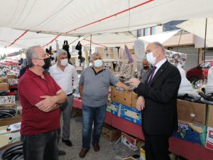 Başkandan pazarcılara yeni yer müjdesi verdi