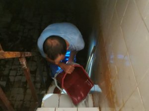 DİSKİ’den su depolarında temizlik çalışması