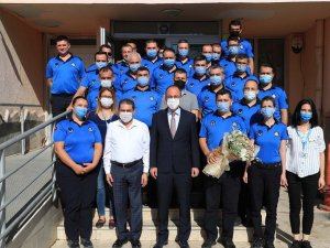 Başkan Örki, Zabıta Müdürlüğünü ziyaret etti