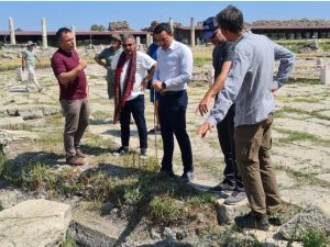 İl Müdürü Tuncer, 2000 yıl önceki belediyecilik performansına hayran kaldı