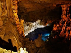 Gilindire Mağarası’na ziyaretçi akını