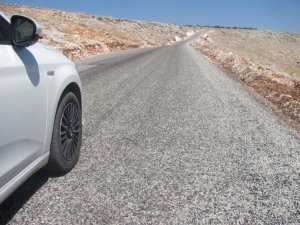 Araban kırsalında yol çalışmaları sürüyor