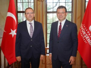 Başkan Ergin’den, Ekrem İmamoğlu’na ziyaret
