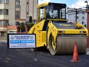 Tuzla’da yılın ilk 8 ayında yaklaşık 32 bin ton asfalt serimi yapıldı