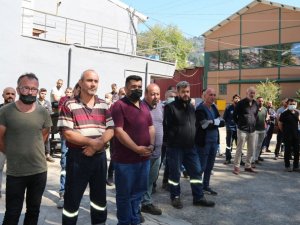 GMİS Yönetim Kurulu, Maden Makinaları Fabrikasında işçilerle bir araya geldi