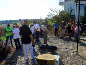 Afet bölgesi Manavgat’ta yapım onarım çalışmaları