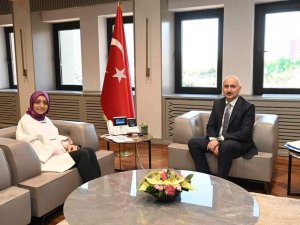 Saadet Oruç, Ereğli-Devrek yolu için bakana gitti