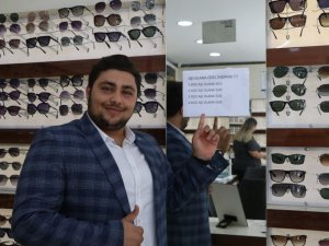 Aşı olana gözlük indirimli