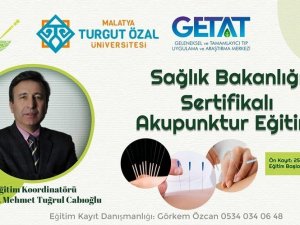 MTÜ’den akupunktur eğitimi