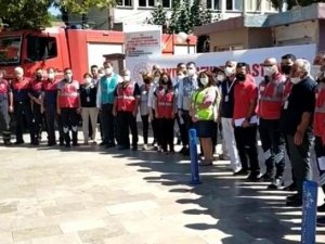 Aydın Devlet Hastanesi’nde yangın tatbikatı