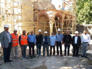 Resul Dede Camii restore ediliyor