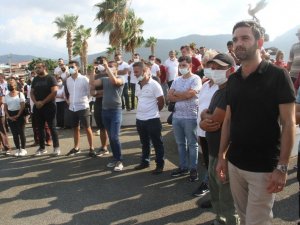 Fethiye sahil bandı esnafları birlik oldu