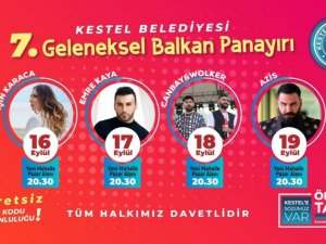 Balkan Panayırı’nda dünyaca ünlü sanatçı Azis sahne alacak