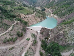Artvin Seyitler Köyü Yeraltı Barajında su tutuldu