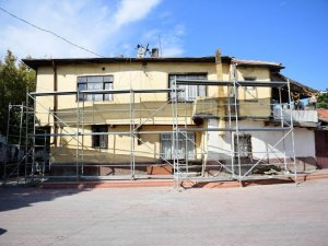 Hamamarkası sokaklarında tarihi doku tekrar canlanıyor