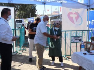 Tekden Hastanesi 600 pehlivan ve 41 başpehlivana sağlık desteği sundu