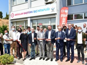 Çiğli’de Abdullah Baştürk İşçi Kitaplığı açıldı