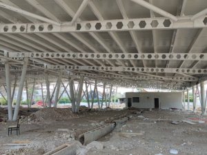 Arslanbucak kapalı pazar yerinde sona gelindi